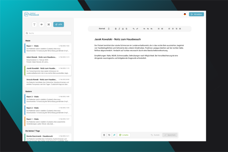 MedNote AI | Documentation for Practices & Clinics - NubiSoft